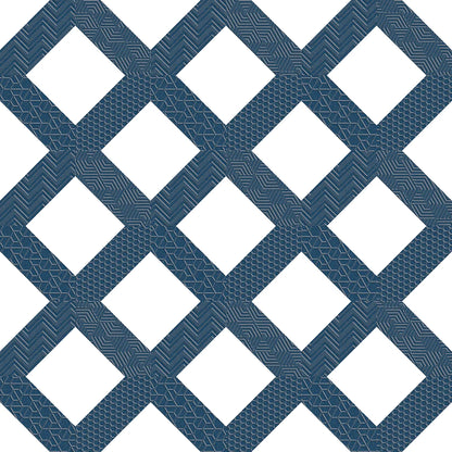 Geometry Frame Navy 10x10