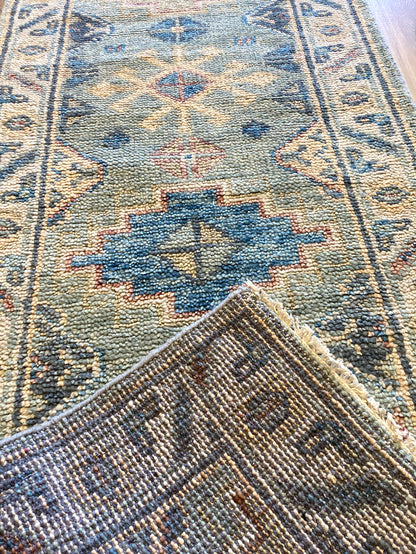 Nacpan 2.5x10 Hand-Knotted Oushak Runner