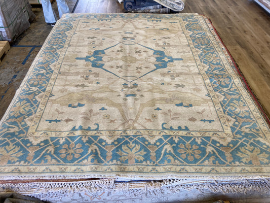 Lumaya 8x10 Hand-knotted Royal Oushak Rug