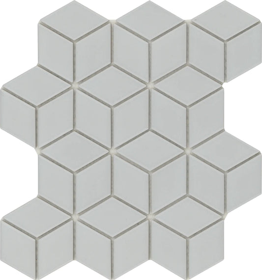 Influence Gray Cube Mosaic