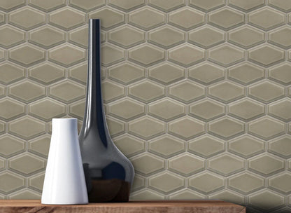 Reward Taupe Hex Mosaic