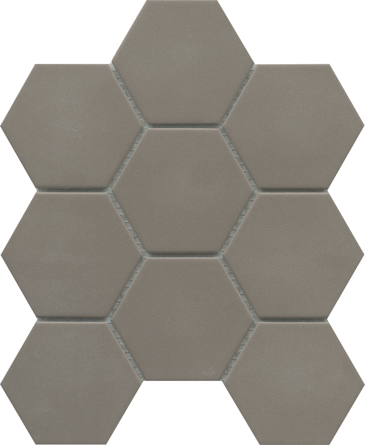 Source Taupe 3" Hex Mosaic