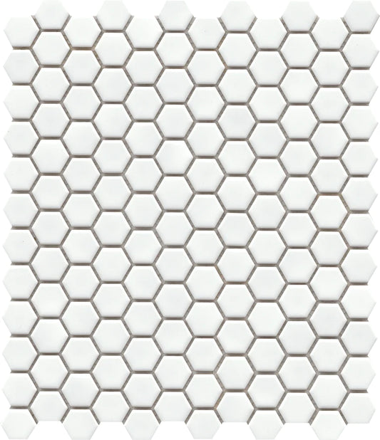 Influence White Hex 1"