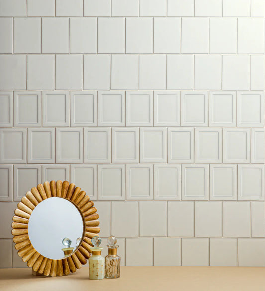 Cuadro White Mosaic