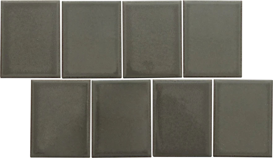 Cuadro Flat Charcoal Mosaic