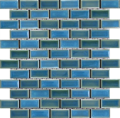 Afoat Teal Mosaic