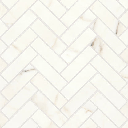 Magnifica Oro Herringbone Mosaic