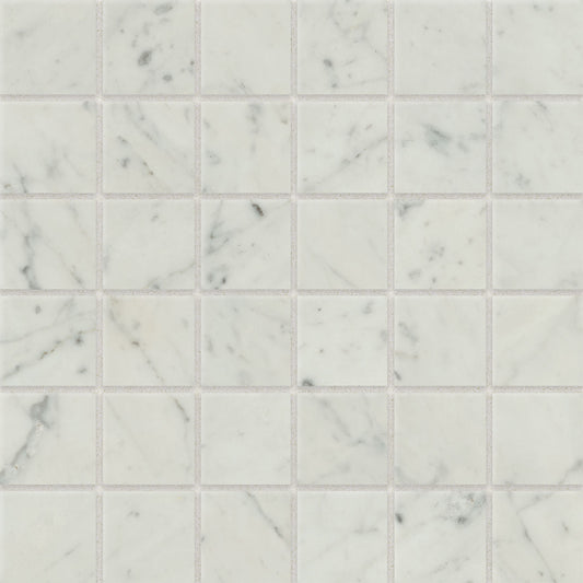 Bianco Carrara 2x2 Mosaic