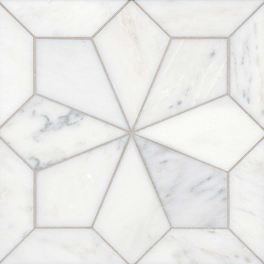 Bianco Marble Mosaic