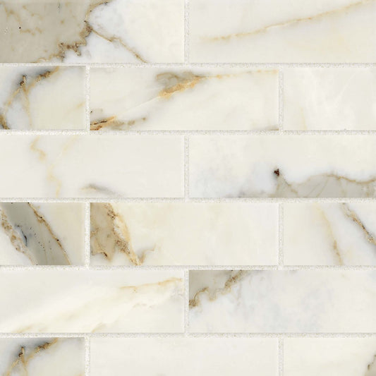 Calacatta 2x6 Mosaic