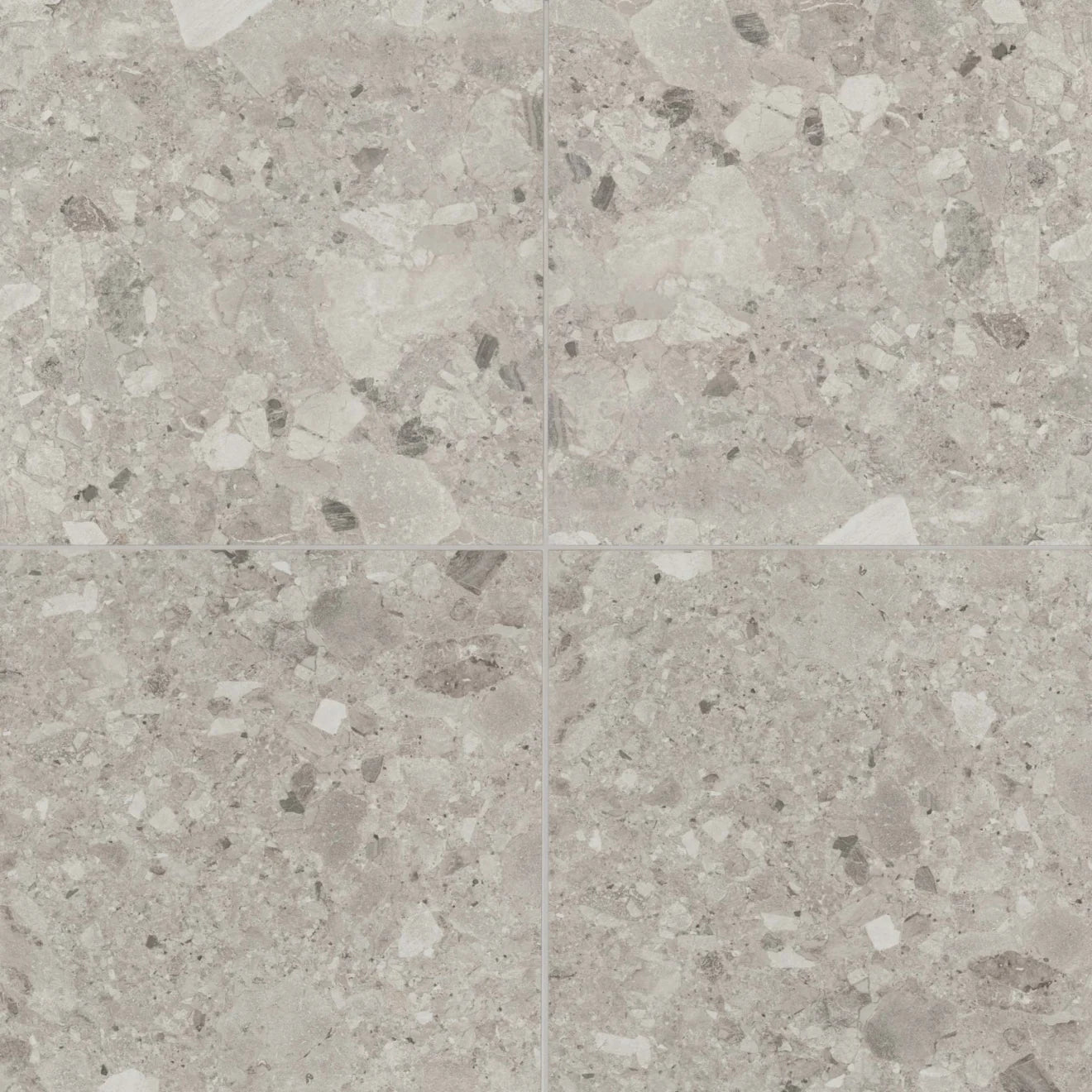 Frammenta Light Grey 24x24