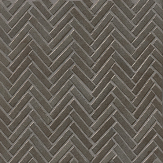 Herringbone Metallic Mosaic